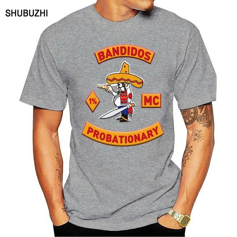 Fashion Bandidos Worldwide Mens Black T Shirt Support Your Local Bandidos MC Short Sleeve Casual Tee Shirt Print Cotton Tops 4XL
Fashion Bandidos Worldwide Mens Black T Shirt Support Your Local Bandidos MC Short Sleeve Casual Tee Shirt Print Cotton Tops 4XL