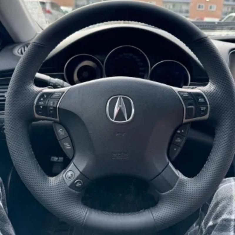 Hand-Stitched genuine leather car Steering Wheel Cover For Acura RL Legend 2005-2008 Auto parts
Hand-Stitched genuine leather car Steering Wheel Cover For Acura RL Legend 2005-2008 Auto parts