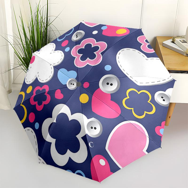 1pc Floral Pattern Automatic Opening/Closing Umbrella with Operation & Windproof Canopy - Folding Design yy260311059
1pc Floral Pattern Automatic Opening/Closing Umbrella with Operation & Windproof Canopy - Folding Design yy260311059