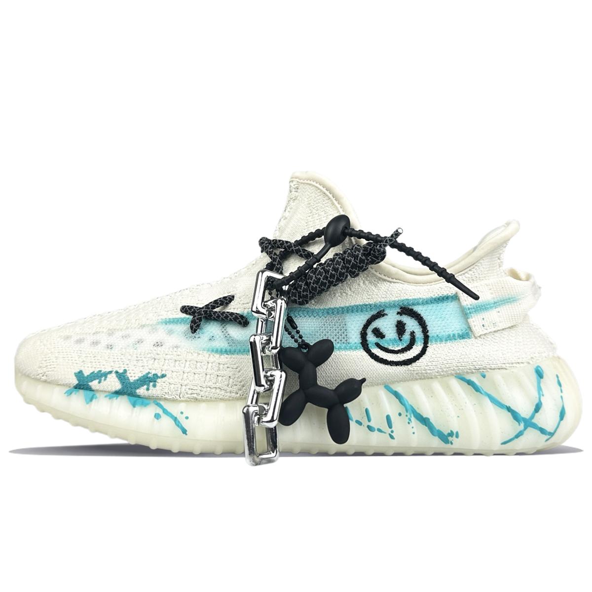 Adidas Originals Yeezy Boost 350 V2 Low top Casual Shoes Unisex White Cyan HQ6316(Team478-) 38
Adidas Originals Yeezy Boost 350 V2 Low top Casual Shoes Unisex White Cyan HQ6316(Team478-) 38