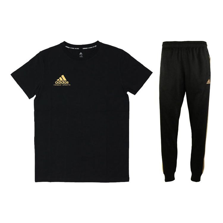 Adidas Футболка с короткими рукавами и логотипом, длинные брюки с манжетами, повседневный спортивный комплект для мужчин, черный, золотой ADICSTS06-BG+TR30P1-BG S
Adidas Футболка с короткими рукавами и логотипом, длинные брюки с манжетами, повседневный спортивный комплект для мужчин, черный, золотой ADICSTS06-BG+TR30P1-BG S