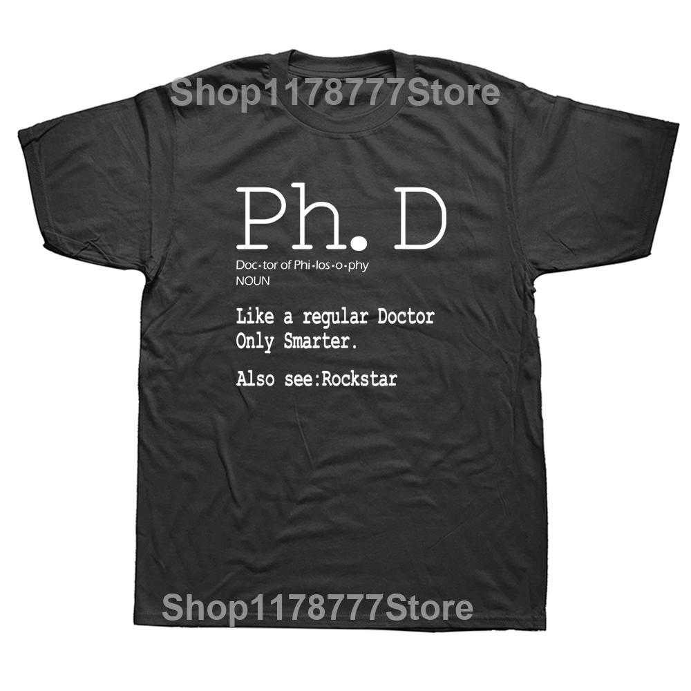 Funny PhD Candidate Tee Definition Graduation Student Gift T Shirts Graphic Cotton Streetwear Short Sleeve Hip Hop Tshirt Men 4XL
Funny PhD Candidate Tee Definition Graduation Student Gift T Shirts Graphic Cotton Streetwear Short Sleeve Hip Hop Tshirt Men 4XL