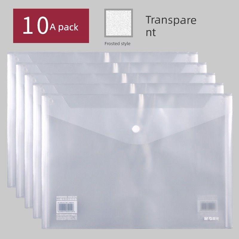 High School Student Test Paper Storage Handy Gadget A4 Folder Organizing Folders Student Only Large Capacity Transparent Button Bag Info Booklet 10-Pack A4 Clear Snap File Folders
High School Student Test Paper Storage Handy Gadget A4 Folder Organizing Folders Student Only Large Capacity Transparent Button Bag Info Booklet 10-Pack A4 Clear Snap File Folders