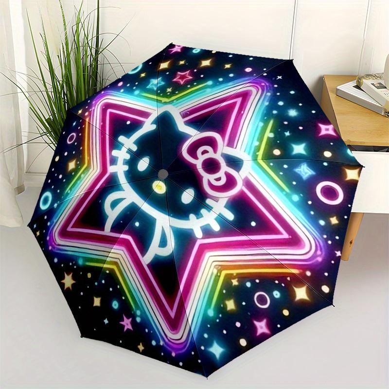 1pc Neon Hello Kitty Star Umbrella with Plastic Handle,Suitable for All Seasons Home Travel Outdoor UmbrellaSanlio604
1pc Neon Hello Kitty Star Umbrella with Plastic Handle,Suitable for All Seasons Home Travel Outdoor UmbrellaSanlio604