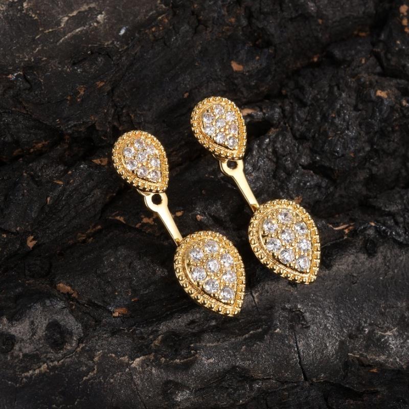ZAKOL Trendy Classic Water Drop Zircon Women s Earrings Retro French Elegant Charming Bride Wedding Dress Jewelry Accessories золотой
ZAKOL Trendy Classic Water Drop Zircon Women s Earrings Retro French Elegant Charming Bride Wedding Dress Jewelry Accessories золотой