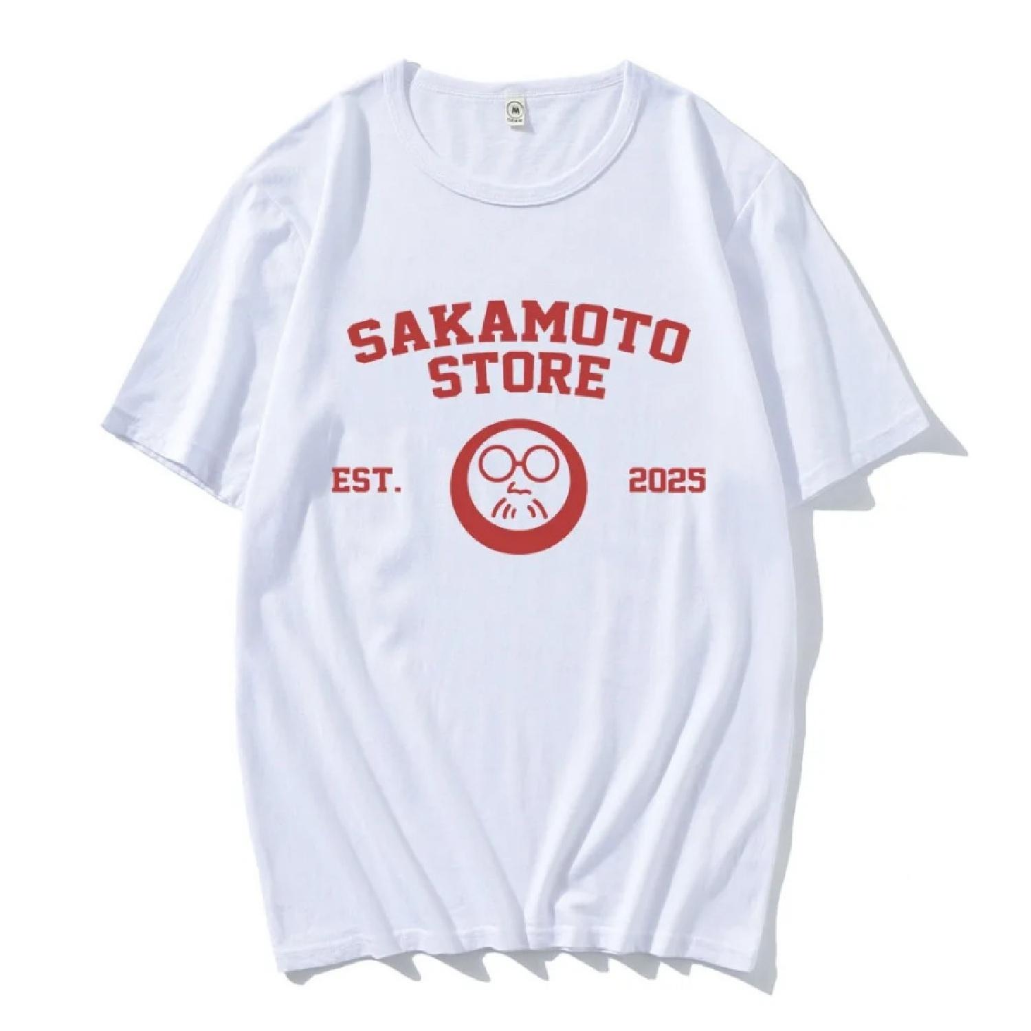 Магазин Сакамото EST 2025 Футболки Мультяшна Манга Sakamoto Days Принтована футболка Бавовняна футболка з коротким рукавом Чоловіча футболка Унісекс Вуличний одяг XXXXXL білий
Магазин Сакамото EST 2025 Футболки Мультяшна Манга Sakamoto Days Принтована футболка Бавовняна футболка з коротким рукавом Чоловіча футболка Унісекс Вуличний одяг XXXXXL білий