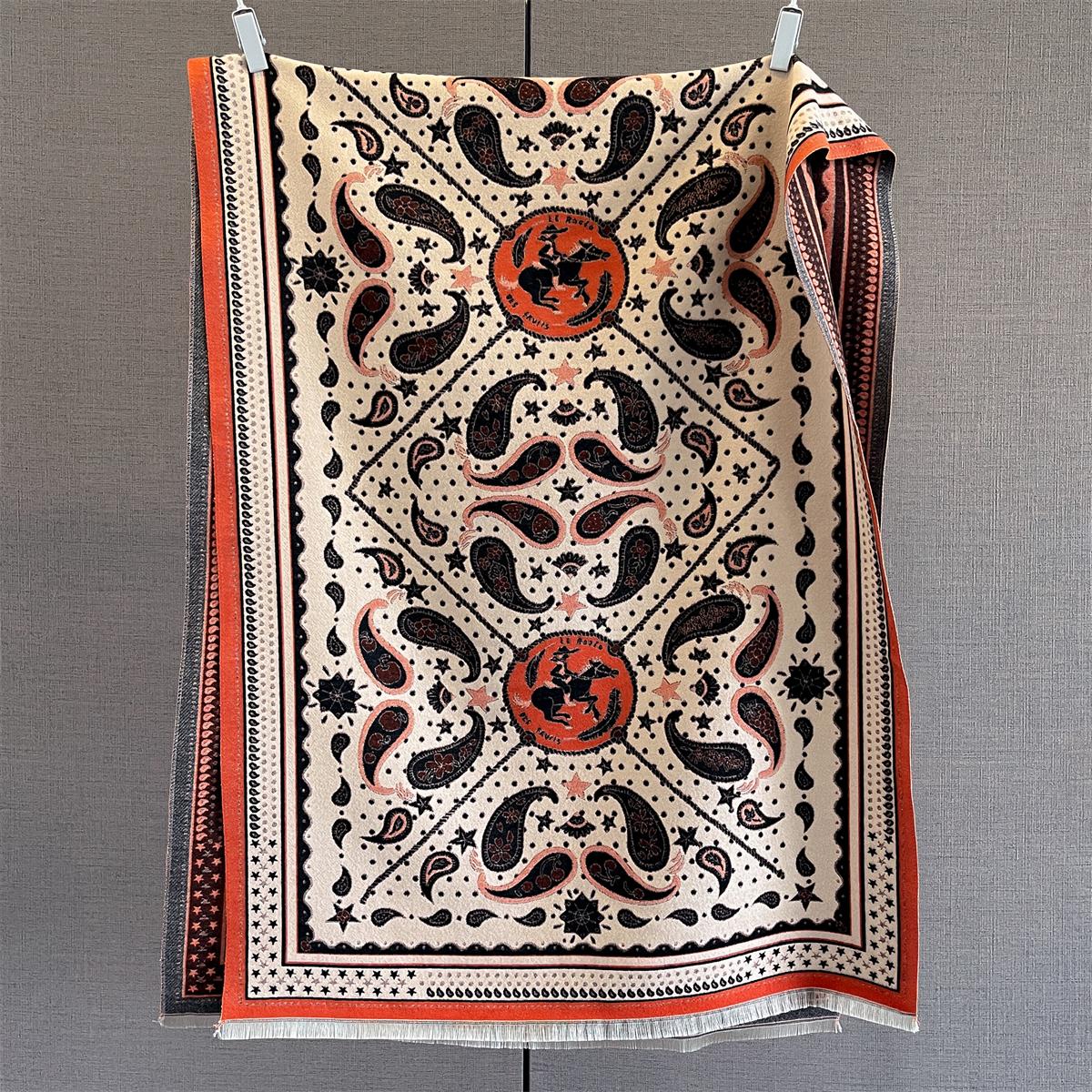 Luxury Warm Tassel Scarf Women‘S Cashew Print Shawl Imitation Cashmere Pashmina Warps AutumnWinter Coldproof Windproof Blanket
Luxury Warm Tassel Scarf Women‘S Cashew Print Shawl Imitation Cashmere Pashmina Warps AutumnWinter Coldproof Windproof Blanket