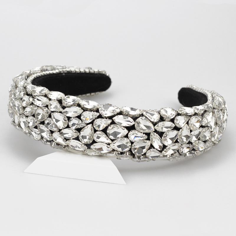 2026 Headband, European and American Full Diamond High Skull Top Headgear Women, Retro Thick Sponge Wide Edge Pressure Hairpin Hair Accessories белый
2026 Headband, European and American Full Diamond High Skull Top Headgear Women, Retro Thick Sponge Wide Edge Pressure Hairpin Hair Accessories белый