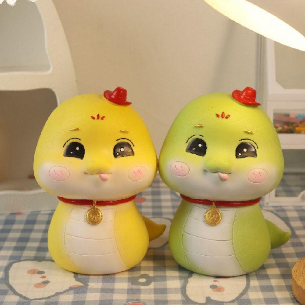Money Saver Zodiacs Snake Piggy Bank Save Money Snake Coin Storage Box Adults/Girls/Boy S зелений
Money Saver Zodiacs Snake Piggy Bank Save Money Snake Coin Storage Box Adults/Girls/Boy S зелений