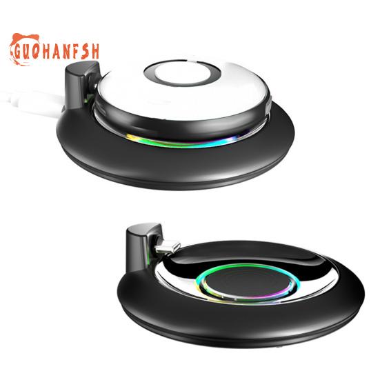 Зарядная станция с RGB-подсветкой для зарядки Нескользящая компактная портативная настольная зарядная база для Pokemon Go Plus+
Зарядная станция с RGB-подсветкой для зарядки Нескользящая компактная портативная настольная зарядная база для Pokemon Go Plus+