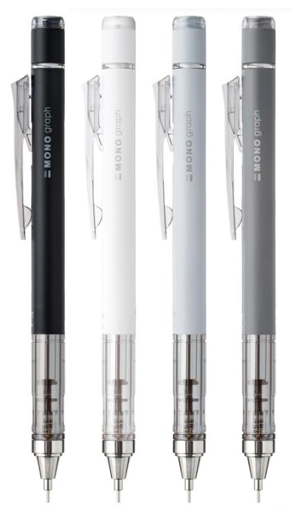 Tombow Pencil Grayscale Series Mechanical Pencil lead Set of 4 Monograph 0.5mm DPA-146
Tombow Pencil Grayscale Series Mechanical Pencil lead Set of 4 Monograph 0.5mm DPA-146