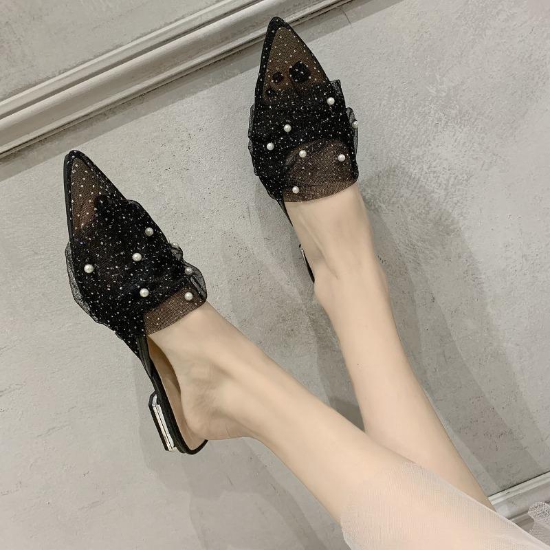 Мода Баотоу Полушлепки Женские Весна Лето Фея Ветер Селебрити Кружево Сетка Газ Острый Носок Мелкий Вырез Жемчуг Уличная Обувь Шлепанцы 39
Мода Баотоу Полушлепки Женские Весна Лето Фея Ветер Селебрити Кружево Сетка Газ Острый Носок Мелкий Вырез Жемчуг Уличная Обувь Шлепанцы 39