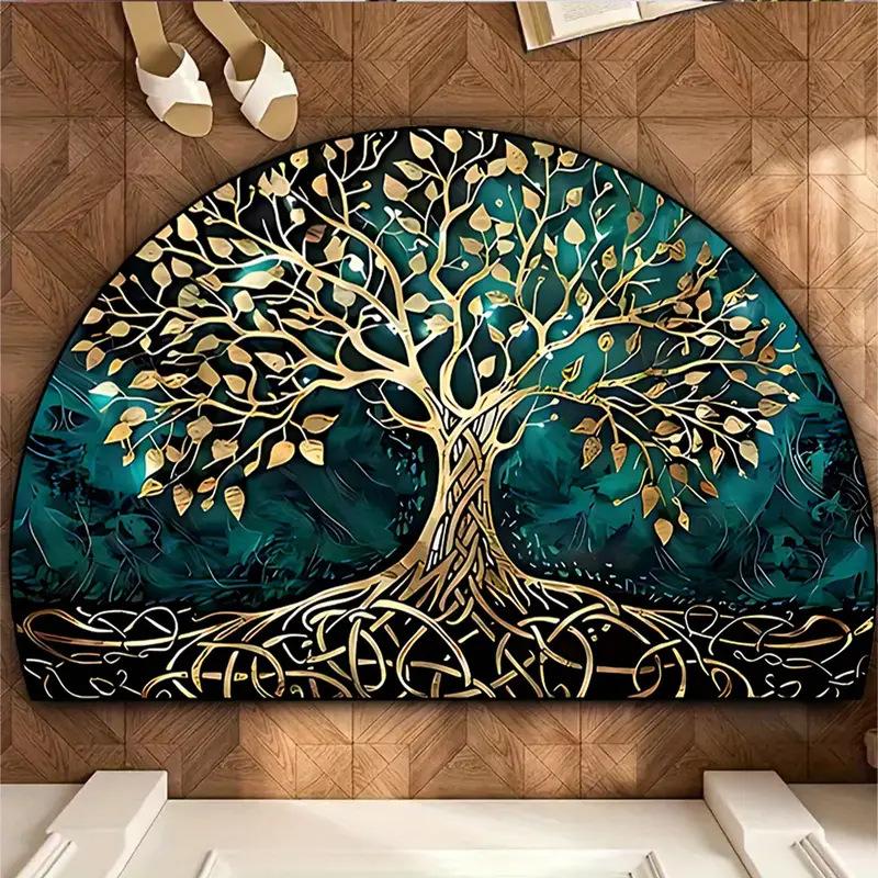 Mat Flower Semi-circular Floor Mat, Home Life Tree Entrance Mat, Wear-resistant and Dirt Resistant Mat 40*60cm фіолетовий
Mat Flower Semi-circular Floor Mat, Home Life Tree Entrance Mat, Wear-resistant and Dirt Resistant Mat 40*60cm фіолетовий