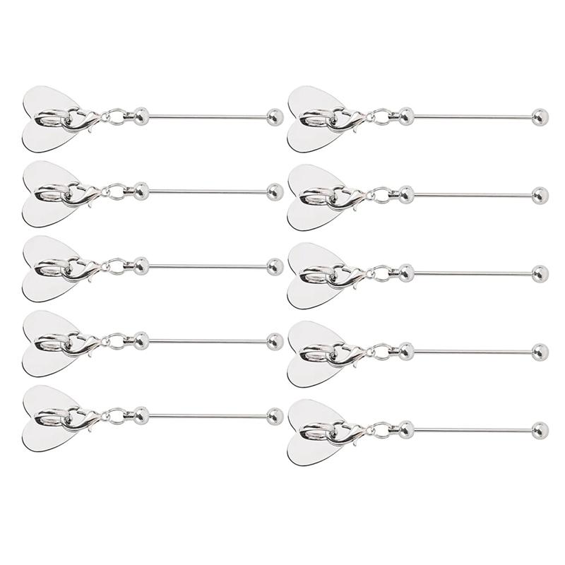 Framendino, 12-Pack Beadable Cup Charms Featuring Metal Heart-Shaped Stickers For DIY Tumbler And Glass Decoration Accessory Kit срібний
Framendino, 12-Pack Beadable Cup Charms Featuring Metal Heart-Shaped Stickers For DIY Tumbler And Glass Decoration Accessory Kit срібний