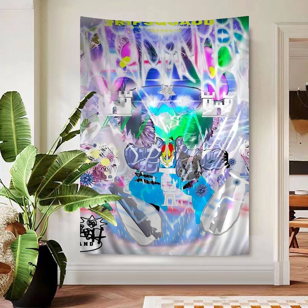 Singer Bladee 333 Printed Large Wall Tapestry Indian Buddha Wall Decoration Witchcraft Bohemian Hippie Decor Blanket 74x94cm(29x37in)
Singer Bladee 333 Printed Large Wall Tapestry Indian Buddha Wall Decoration Witchcraft Bohemian Hippie Decor Blanket 74x94cm(29x37in)