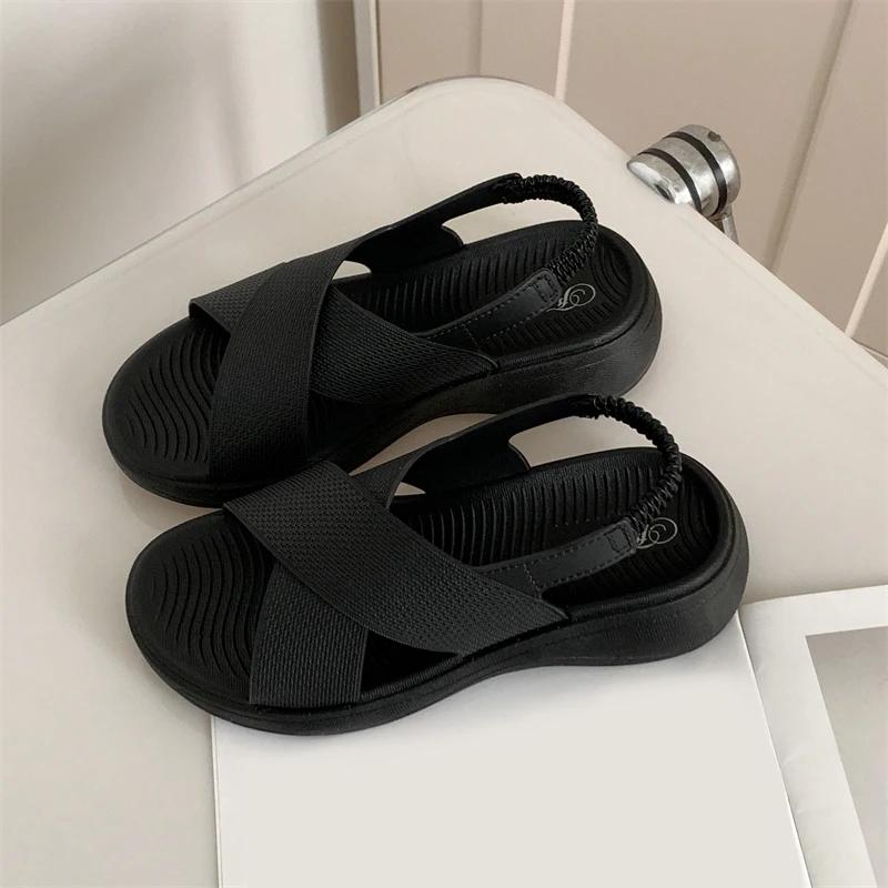 Fashion Women s PVC Solid Color Summer Casual Platform Fashion Beach Outdoor Flat Sandals 36-37 чёрный
Fashion Women s PVC Solid Color Summer Casual Platform Fashion Beach Outdoor Flat Sandals 36-37 чёрный