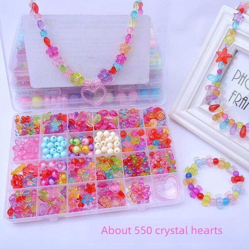 Handmade Diy Bead Children Toy Crafts Making Bracelet Necklace Jewelry Kit 24 Grid Creative Loose Spacer Bead Girl Gift
Handmade Diy Bead Children Toy Crafts Making Bracelet Necklace Jewelry Kit 24 Grid Creative Loose Spacer Bead Girl Gift