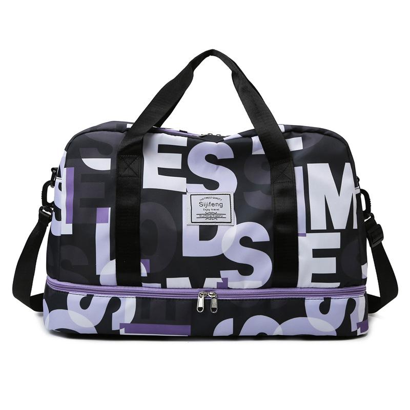 Large-capacity travel bag, letter can be set, tie rod for delivery, storage and boarding, business travel, accommodation, luggage, fitness bag. світло-фіолетового кольору
Large-capacity travel bag, letter can be set, tie rod for delivery, storage and boarding, business travel, accommodation, luggage, fitness bag. світло-фіолетового кольору