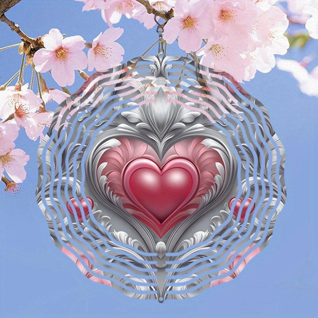 Happy Mother S Day Mandala Wind Chime - Elegant Heart Design with Pink & White Accents, Metal Hanging Decor for Garden
Happy Mother S Day Mandala Wind Chime - Elegant Heart Design with Pink & White Accents, Metal Hanging Decor for Garden