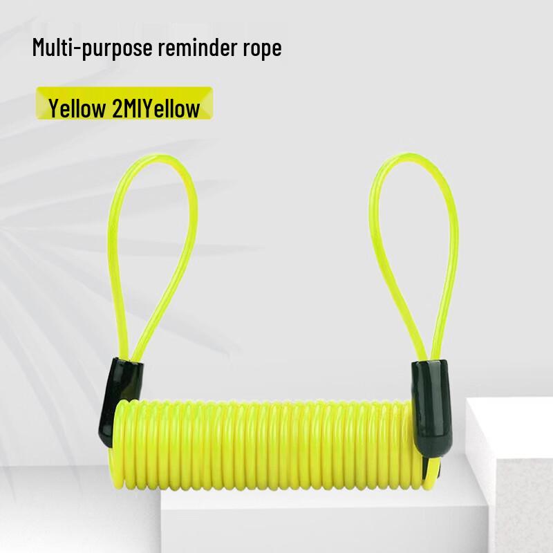 Vibrant Spring Warning Reminder Rope for Motorcycles & E-bikes
Vibrant Spring Warning Reminder Rope for Motorcycles & E-bikes