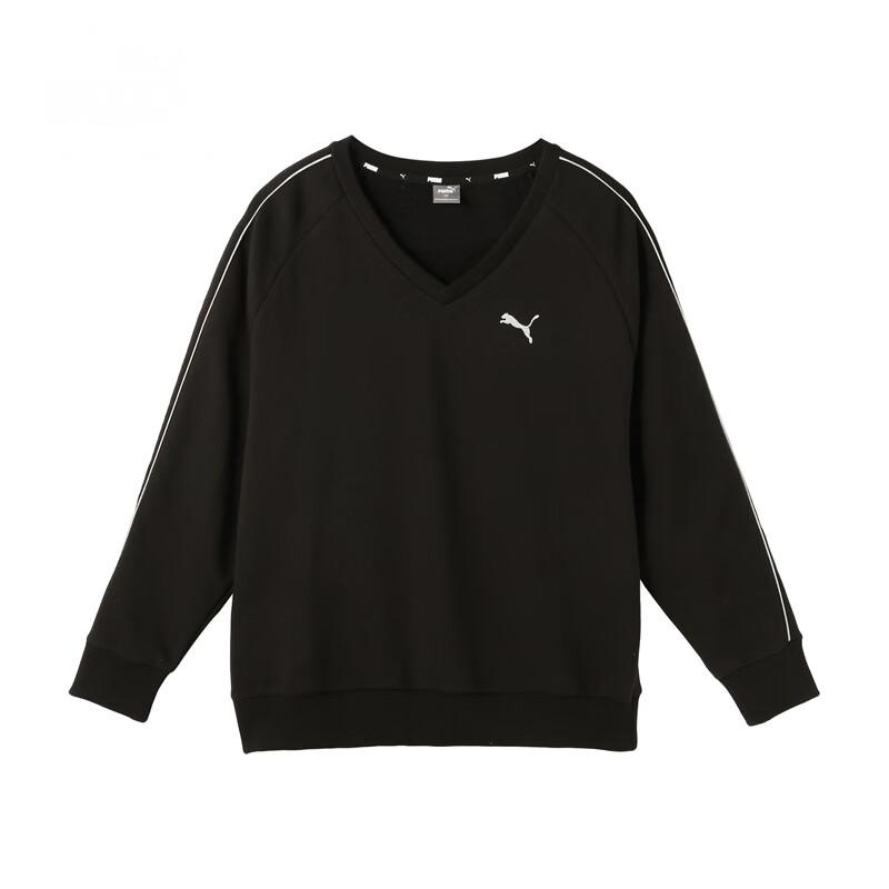 Puma Casual V-Neck Logo Solid Long Sleeve Sweatshirt Women sweatshirt Black 686081-01 M
Puma Casual V-Neck Logo Solid Long Sleeve Sweatshirt Women sweatshirt Black 686081-01 M