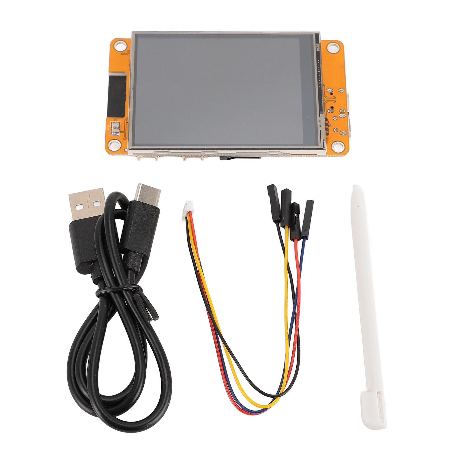 Плата розробки сенсорного екрана ESP32 Бездротова підтримка Bluetooth 4.2 LVGL 2,8 дюйма 240x320 TFT Smart
Плата розробки сенсорного екрана ESP32 Бездротова підтримка Bluetooth 4.2 LVGL 2,8 дюйма 240x320 TFT Smart