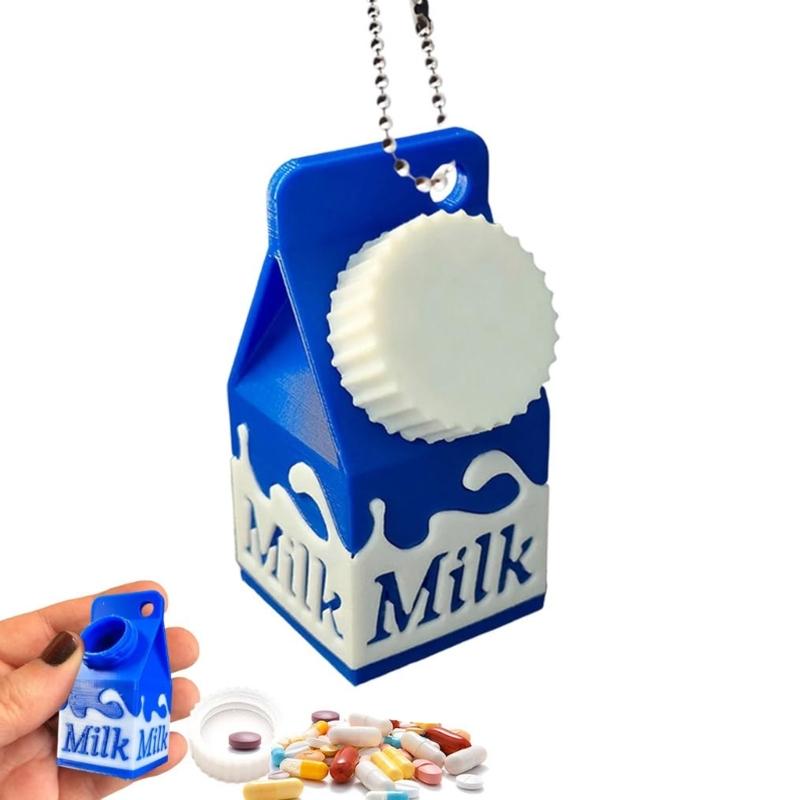 High Durability Travel Friendly Lightweight Portable Container Organizers Keyring Cartoon Milk Carton Style Waterproof
High Durability Travel Friendly Lightweight Portable Container Organizers Keyring Cartoon Milk Carton Style Waterproof