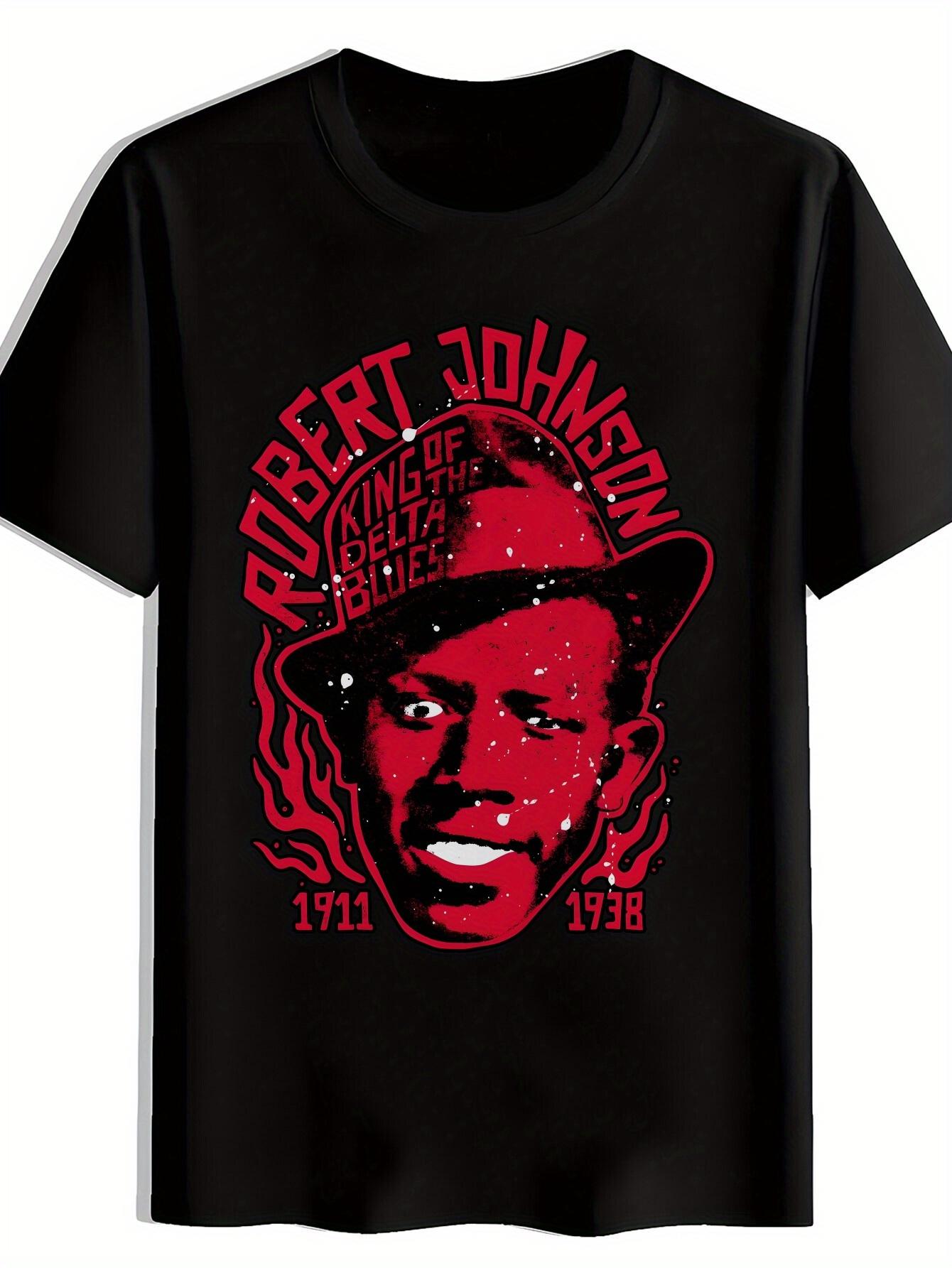 Vintage Rock Band Graphic T-shirt - Robert Johnson Singing the Delta Kings 1971-1978 S
Vintage Rock Band Graphic T-shirt - Robert Johnson Singing the Delta Kings 1971-1978 S