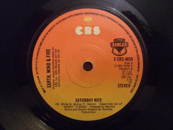 7-дюймовая пластинка EARTH WIND FIRE Saturday Nite SCBS4835 CBS 1976 UK SoulFunk Б/у
7-дюймовая пластинка EARTH WIND FIRE Saturday Nite SCBS4835 CBS 1976 UK SoulFunk Б/у