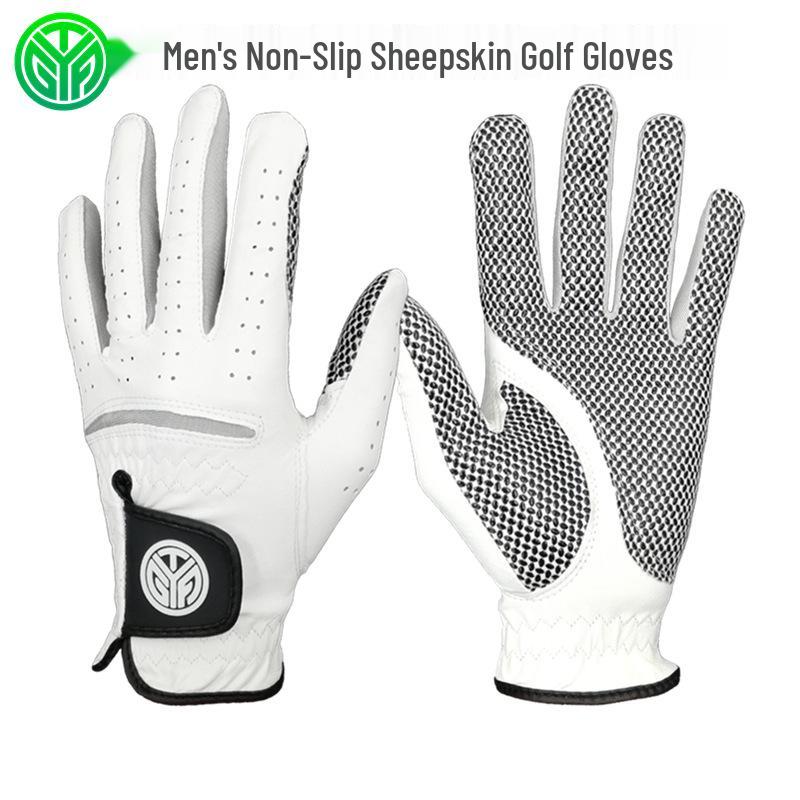 TYGOLF Men s Non-Slip Wear-Resistant Breathable Indonesian Lambskin Golf Gloves Left Hand Single
TYGOLF Men s Non-Slip Wear-Resistant Breathable Indonesian Lambskin Golf Gloves Left Hand Single