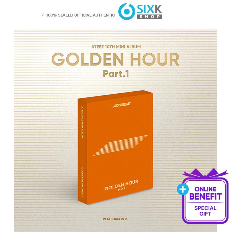 10-й мини-альбом ATEEZ — GOLDEN HOUR : Часть 1 (Версия платформы / +Интернет-преимущество) Normal Platform Ver 1ea
10-й мини-альбом ATEEZ — GOLDEN HOUR : Часть 1 (Версия платформы / +Интернет-преимущество) Normal Platform Ver 1ea