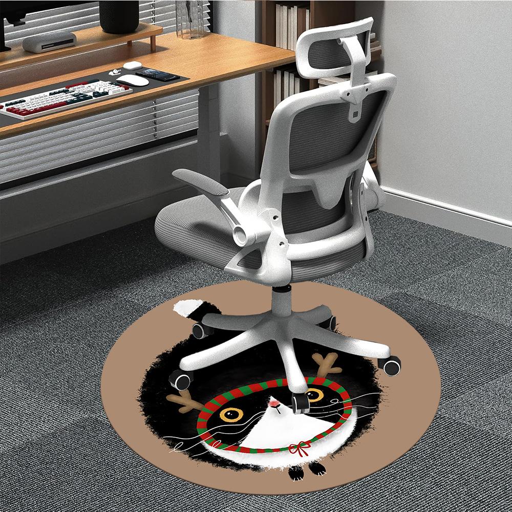 1pc Cat Christmas Office Round Area Rug, Indoor Mat Suitable ForOffice, Under Office Chairs Bedroom Living Room Home Decor, Room Decot199 80cm by 80cm
1pc Cat Christmas Office Round Area Rug, Indoor Mat Suitable ForOffice, Under Office Chairs Bedroom Living Room Home Decor, Room Decot199 80cm by 80cm