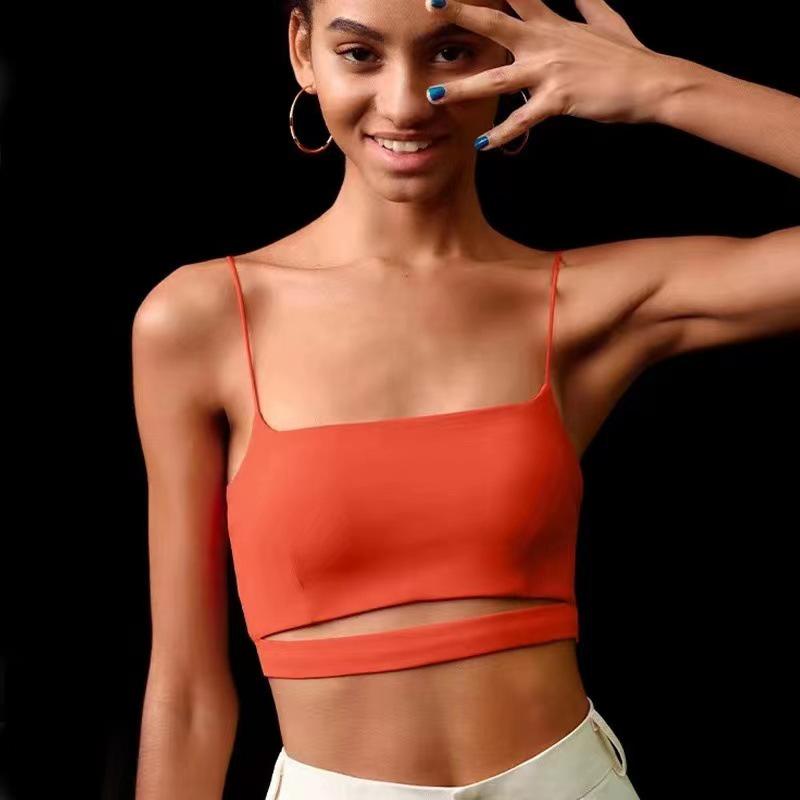 Quick-Dry Push-Up Yoga Sports Bra with High Elastic Low Back Design Small помаранчевий
Quick-Dry Push-Up Yoga Sports Bra with High Elastic Low Back Design Small помаранчевий