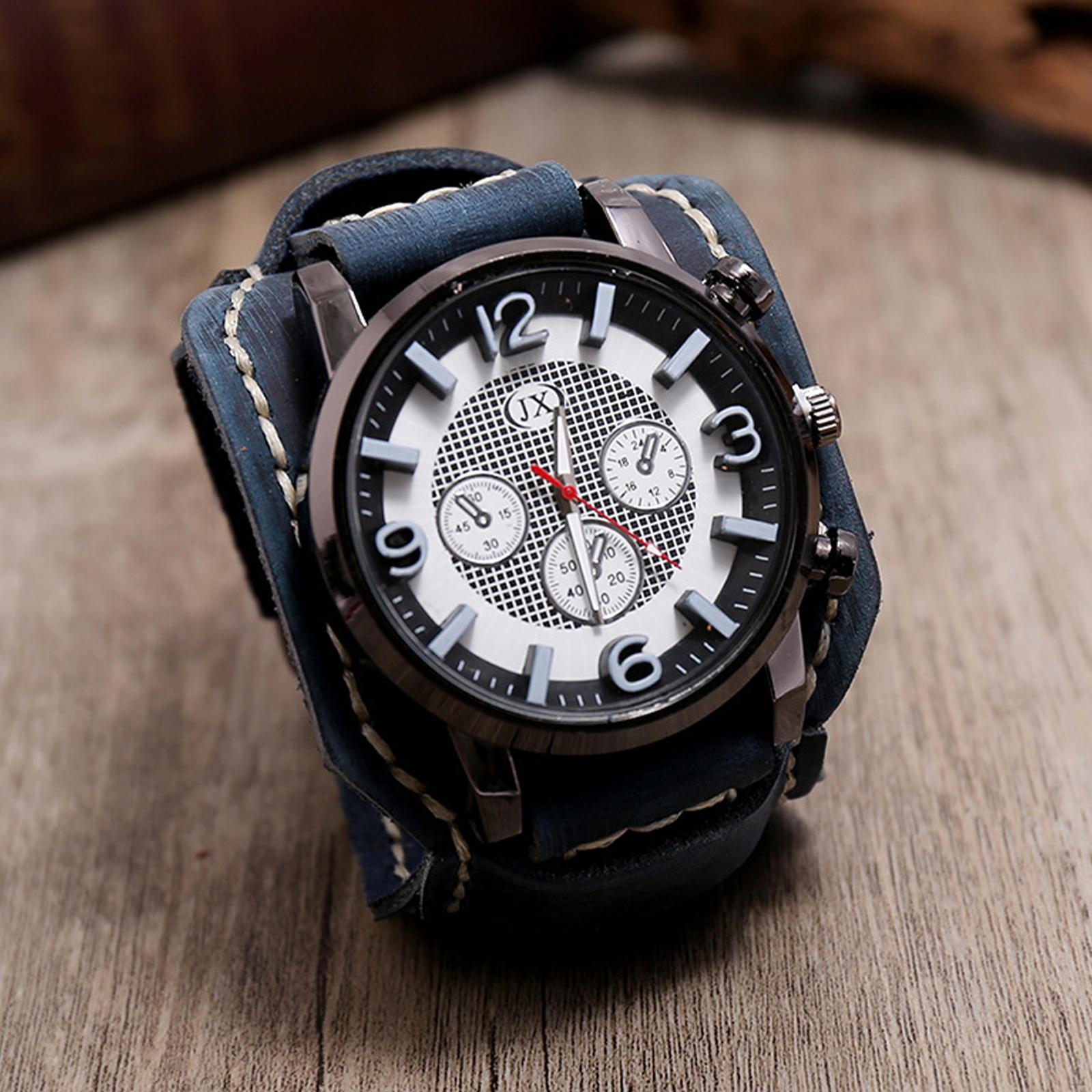 Punk Retro Bracelet Analog Quartz Wrist Watches Women синій
Punk Retro Bracelet Analog Quartz Wrist Watches Women синій