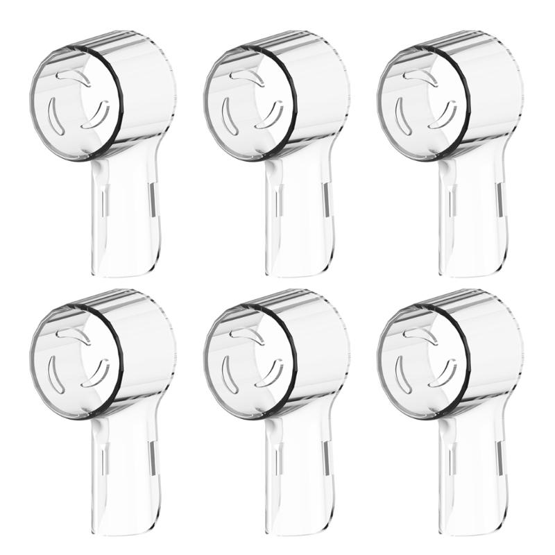 6pieces Brush Head Covers for iO5 iO7 iO8 iO9 Electric Toothbrush Clean and Safe Toothbrush Head Covers Pack of 6pcs
6pieces Brush Head Covers for iO5 iO7 iO8 iO9 Electric Toothbrush Clean and Safe Toothbrush Head Covers Pack of 6pcs