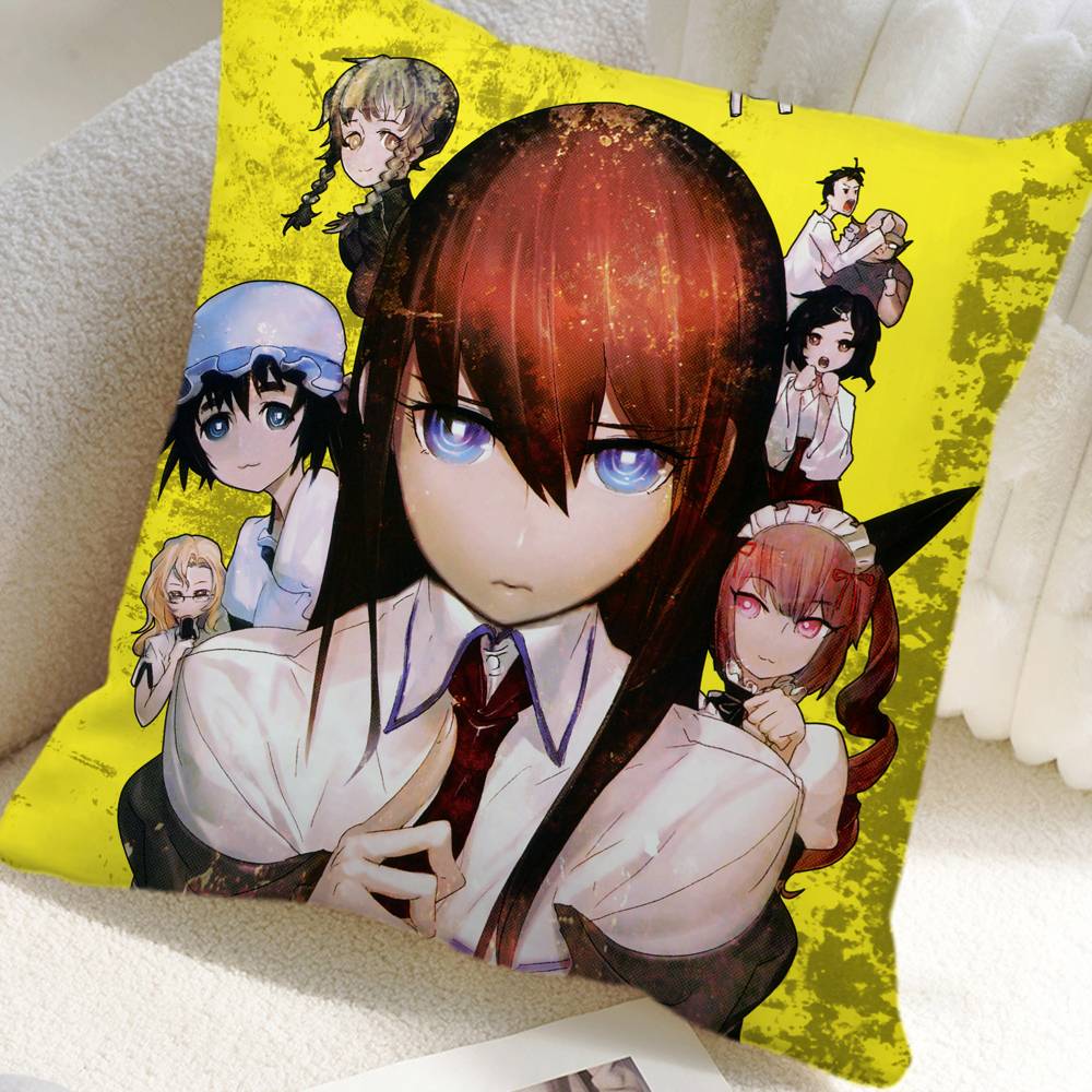 Anime Steins Gate Pillow Case Square Pillow Bedroom Sofa Leisure Comfort Cushion Car Home Decoration 16x16Inch
Anime Steins Gate Pillow Case Square Pillow Bedroom Sofa Leisure Comfort Cushion Car Home Decoration 16x16Inch