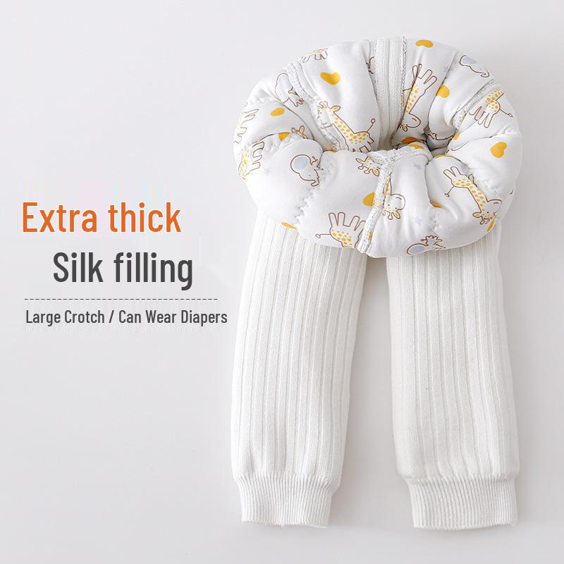 Girls Cotton and Velvet Thick Warm Baby Tights for Autumn/Winter - Large PP Design One-Piece Socks S for height 60-75cm (0-6 months)
Girls Cotton and Velvet Thick Warm Baby Tights for Autumn/Winter - Large PP Design One-Piece Socks S for height 60-75cm (0-6 months)