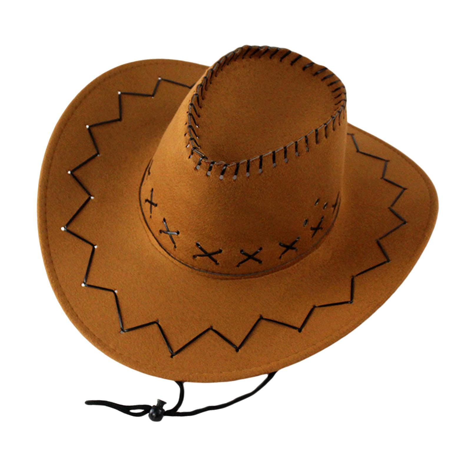 Kids Western Cowboy Cowgirl Hat Props Casual Decoration with Wind Lanyard Sun Protection Hat for Girls Boys Camping Rodeo Travel жовтий
Kids Western Cowboy Cowgirl Hat Props Casual Decoration with Wind Lanyard Sun Protection Hat for Girls Boys Camping Rodeo Travel жовтий