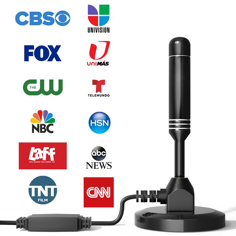 2025 Нова ТВ-антена DTMB ATSC DVB-T Алюмінієвий стрижень Присоска HDTV Джерело сигналу Для приміщення/Даху Стабільний прийом чорний
2025 Нова ТВ-антена DTMB ATSC DVB-T Алюмінієвий стрижень Присоска HDTV Джерело сигналу Для приміщення/Даху Стабільний прийом чорний