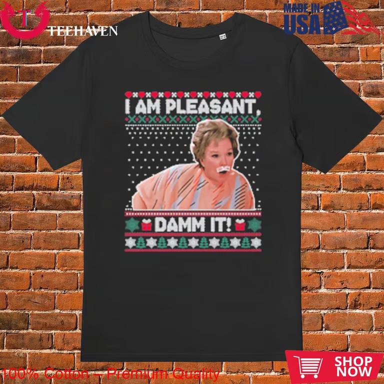 Steel Magnolias I Am Pleasant Damn It Christmas T-Shirt Unisex T-Shirt XXXXL
Steel Magnolias I Am Pleasant Damn It Christmas T-Shirt Unisex T-Shirt XXXXL