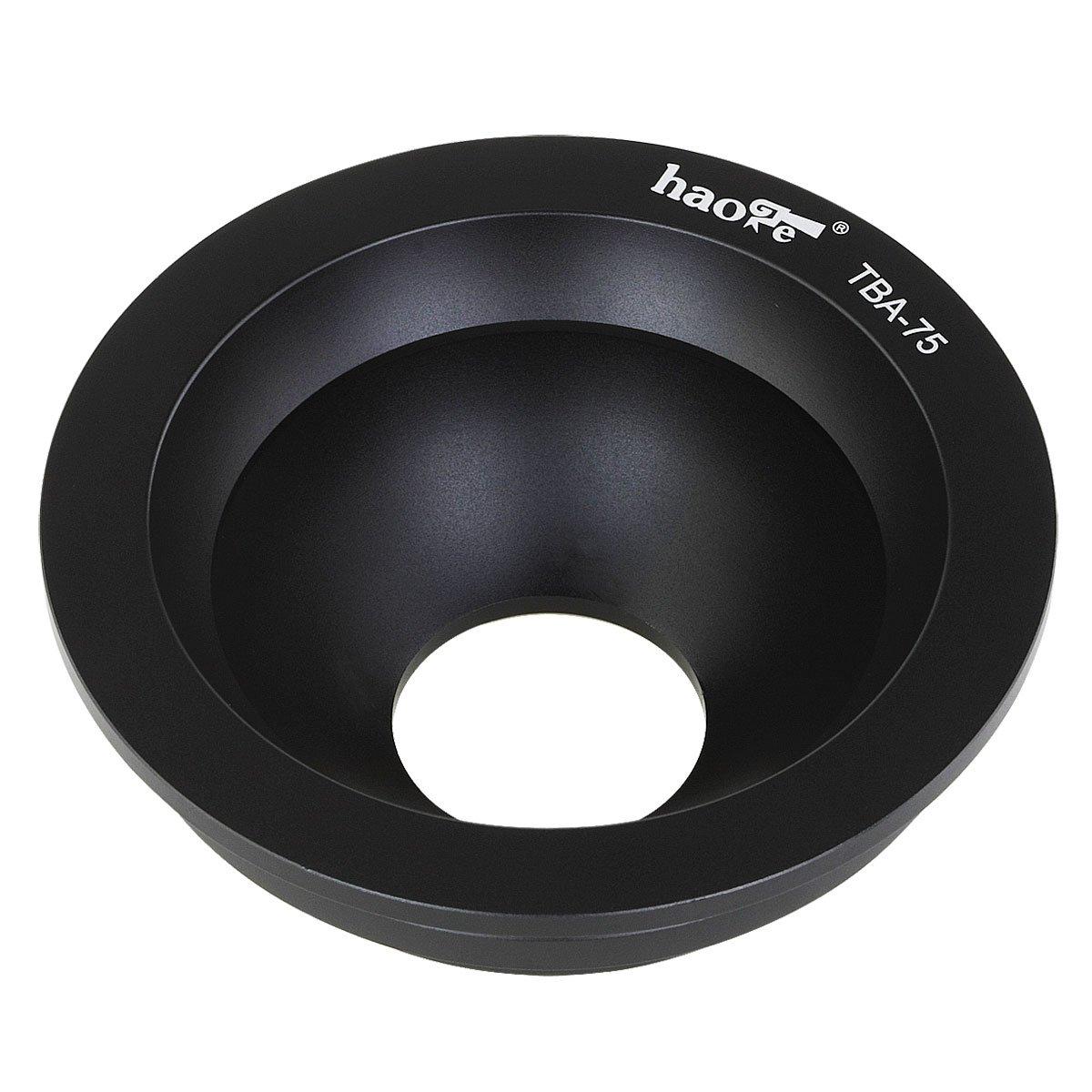 Haoge 75mm Half Ball Ball Adapter for Gitzo Systematic Series 3 4 5 Tripod Head 75mm Manfrotto Gitzo Sachtler Fluid Video Head TBA-75 чёрный
Haoge 75mm Half Ball Ball Adapter for Gitzo Systematic Series 3 4 5 Tripod Head 75mm Manfrotto Gitzo Sachtler Fluid Video Head TBA-75 чёрный