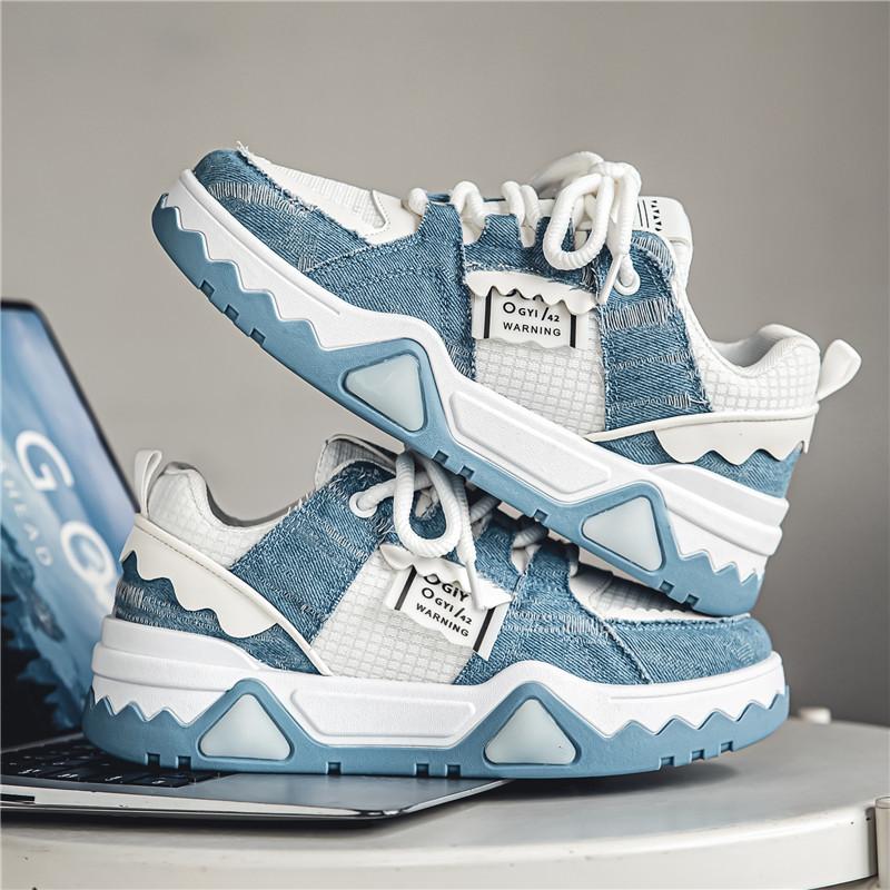 Trendy brand men s shoes summer mesh breathable thick sole heightening casual board shoes student versatile niche design sports trendy shoes 41
Trendy brand men s shoes summer mesh breathable thick sole heightening casual board shoes student versatile niche design sports trendy shoes 41