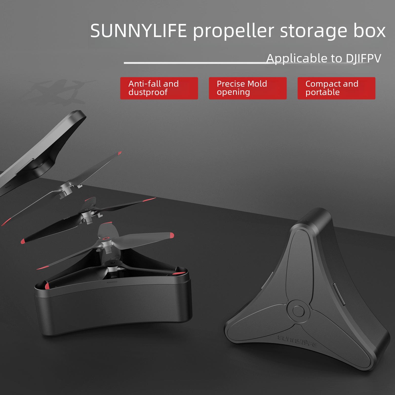 Коробка для зберігання пропелера Sunnylife DJI FPV 5328S Silver Propellers x2 Pairs + Storage Box
Коробка для зберігання пропелера Sunnylife DJI FPV 5328S Silver Propellers x2 Pairs + Storage Box