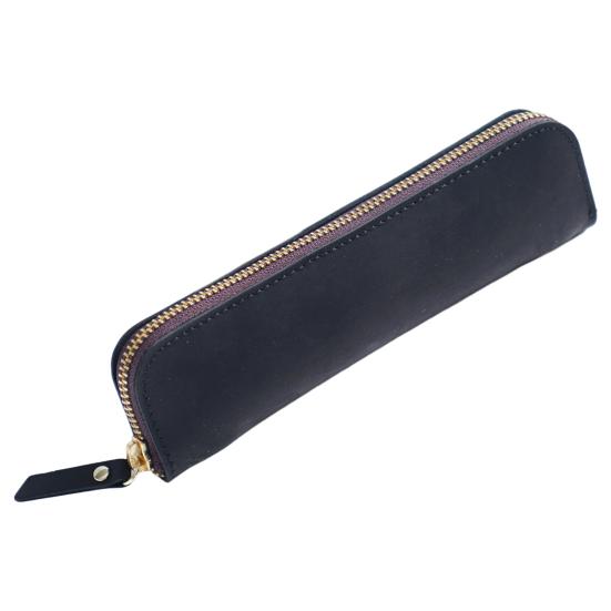 Cowhide Pencil Case Stylish Spacious with 4 Holes Fixing Rope Pen Holder for Office School Supplies
Cowhide Pencil Case Stylish Spacious with 4 Holes Fixing Rope Pen Holder for Office School Supplies
