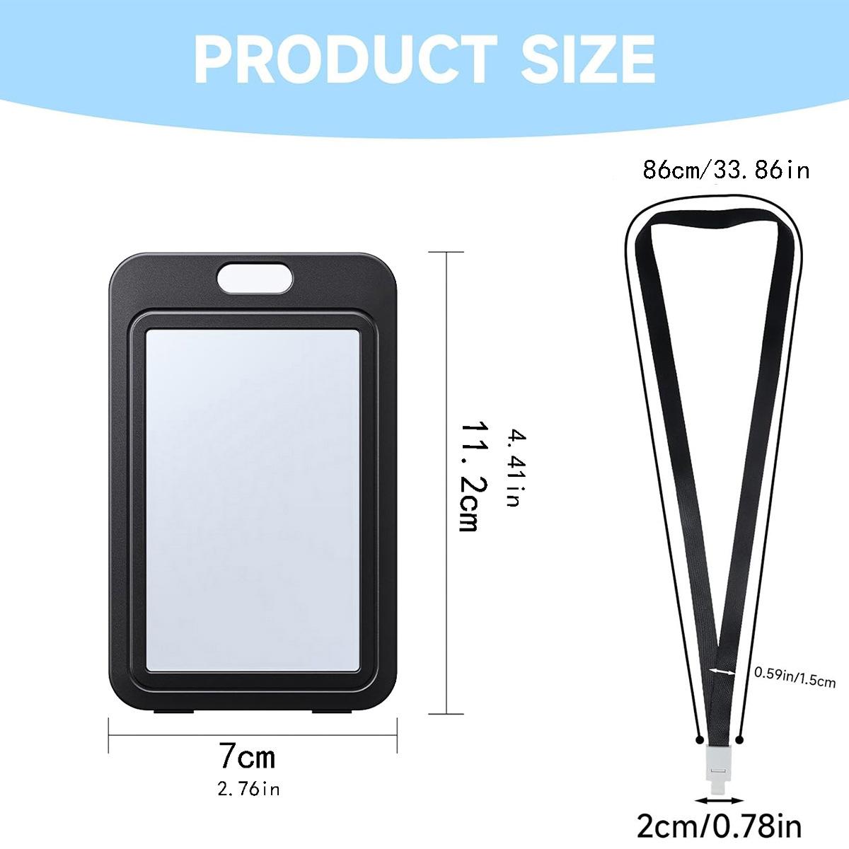 New Transparent Work Card Badge Holder Office Staff Employees ID Card Clear Pass Name Work Card Cover Case Sleeve with Lanyard
New Transparent Work Card Badge Holder Office Staff Employees ID Card Clear Pass Name Work Card Cover Case Sleeve with Lanyard