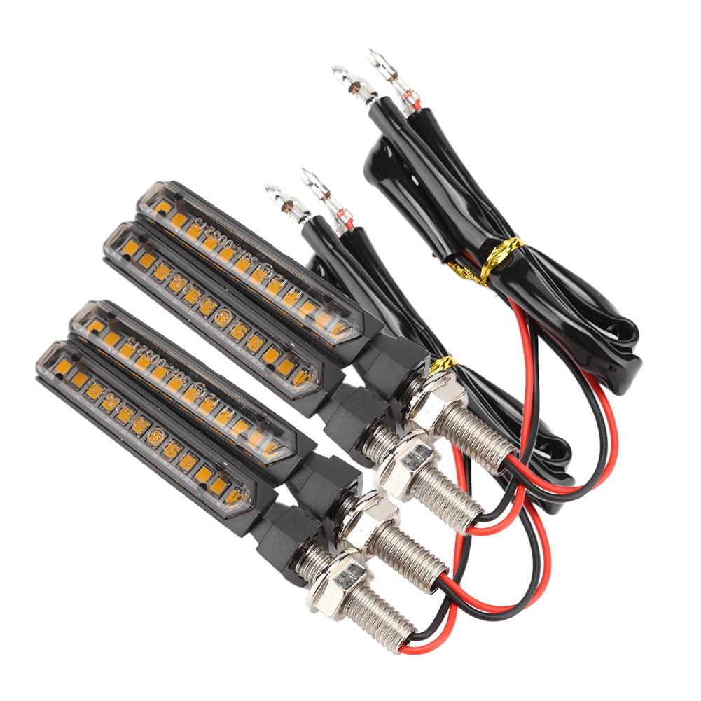 4шт 12V Универсальный мотоцикл Проточная вода 12LED Сигнал поворота Световой индикатор Мигающая лампа
4шт 12V Универсальный мотоцикл Проточная вода 12LED Сигнал поворота Световой индикатор Мигающая лампа
