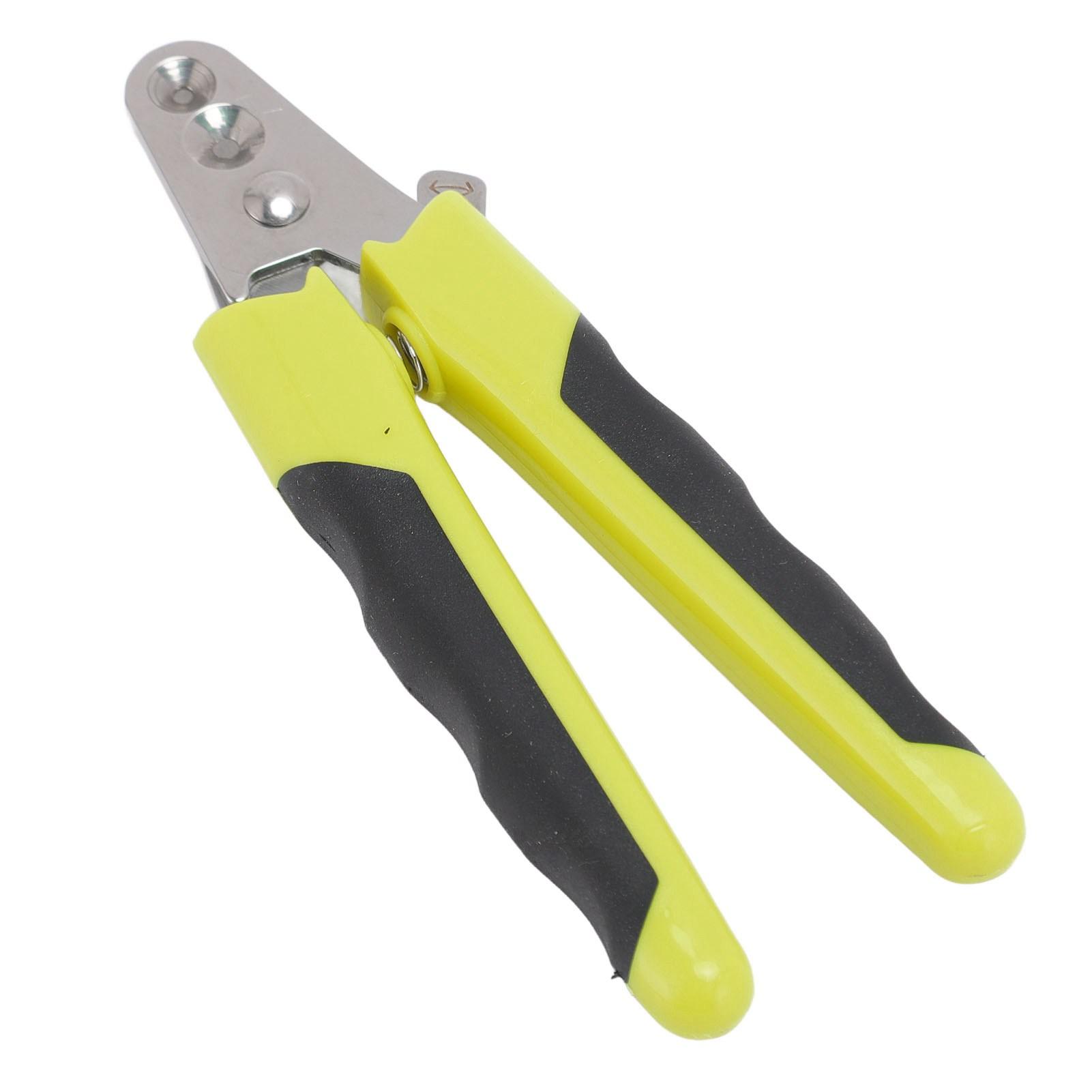 Pet Nail Clippers Double Round Holes Stainless Steel Blades Ergonomic Pet Claw Trimmer for Cats Dogs Kittens
Pet Nail Clippers Double Round Holes Stainless Steel Blades Ergonomic Pet Claw Trimmer for Cats Dogs Kittens