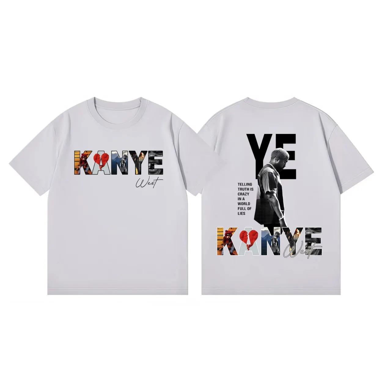 Summer Casual Loose Cotton Short Sleeve Tshirt Rapper Kanye West Tour 2026 Tshirts Unisex Women Fashion Trend Hip Hop T Shirts 4XL
Summer Casual Loose Cotton Short Sleeve Tshirt Rapper Kanye West Tour 2026 Tshirts Unisex Women Fashion Trend Hip Hop T Shirts 4XL