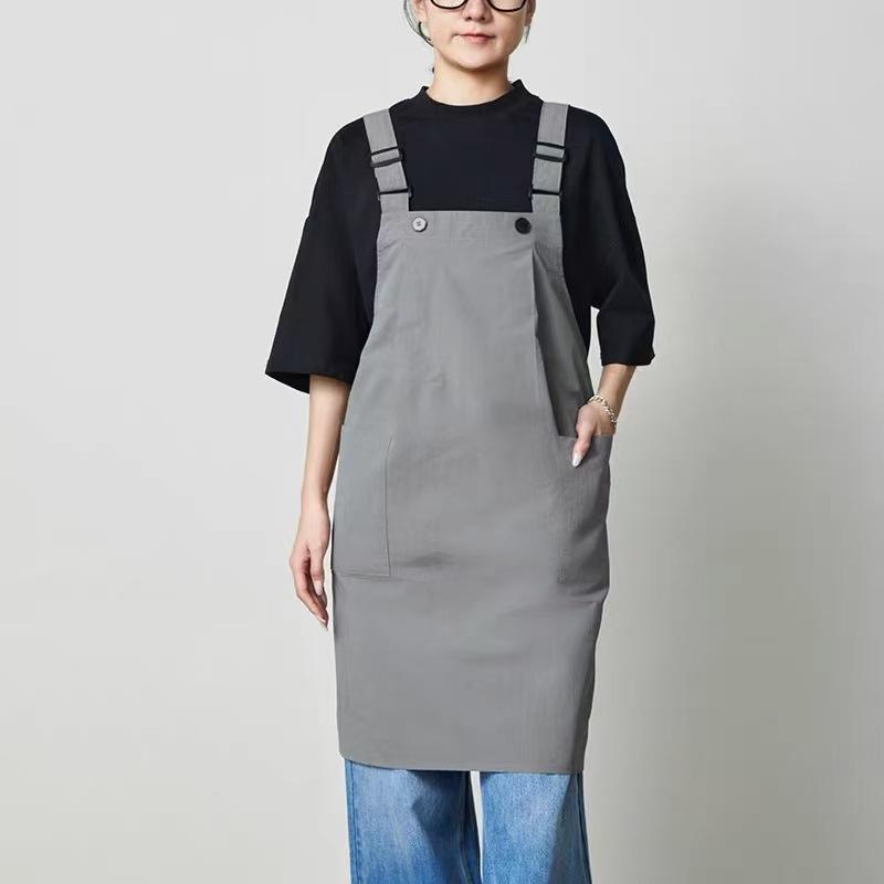 Anti-splashing apron pet shop manicure restaurant coffee shop home l work clothes men and women сірий колір
Anti-splashing apron pet shop manicure restaurant coffee shop home l work clothes men and women сірий колір