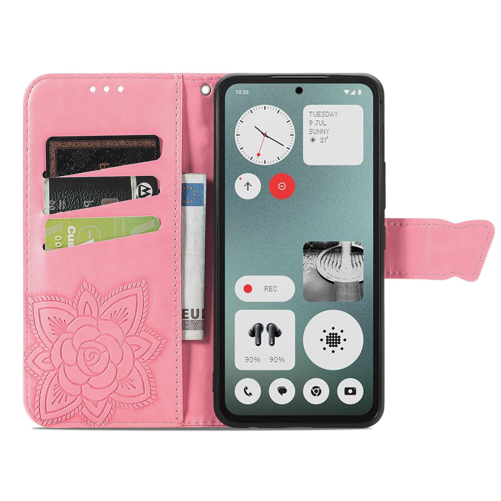 For Nothing CMF Phone 1 Case PU Leather Wallet Phone Cover Butterfly Pattern Dark Purple
For Nothing CMF Phone 1 Case PU Leather Wallet Phone Cover Butterfly Pattern Dark Purple